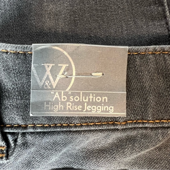 Wit & Wisdom Grey Premium Authentic High Rise Jegging - Picture 11 of 14